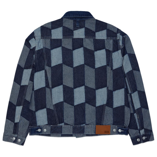 Huf Ανδρικό μπουφάν Patchwork Denim Jacket